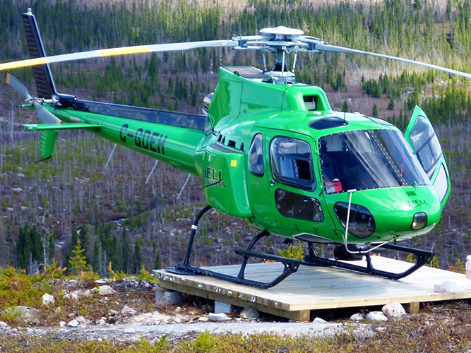 Helicopter Astar 350 BA+