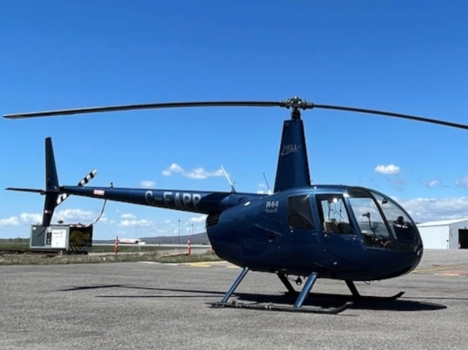 Hélicoptère Robinson R44